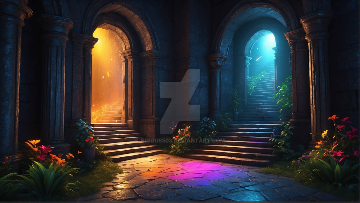 An image of two paths.