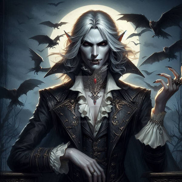 An image of an vampire.